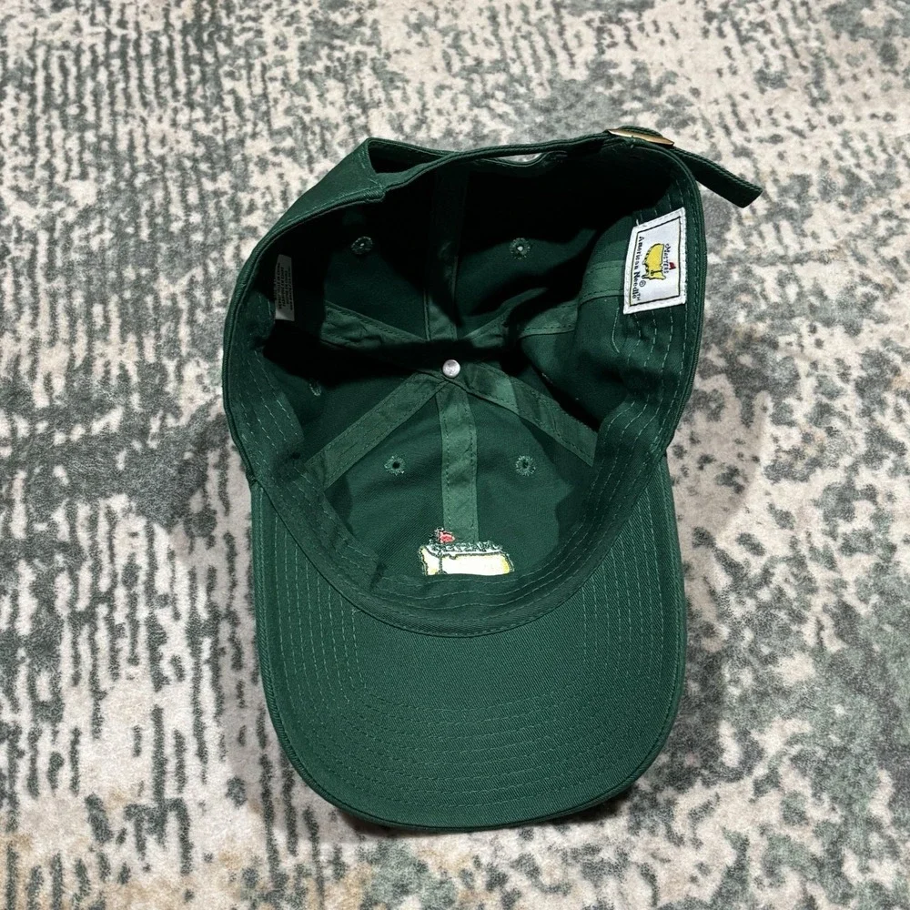 Masters Tournament golf hat Strap back  EUC